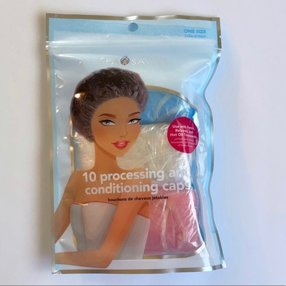 SPA SAVVY 10 processing & conditioning caps